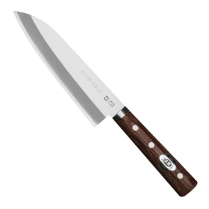 Kanetsune Santoku 2000 Shiro-2 SS Nóż Szefa Kuchni 16.5 cm